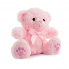 TB115-P: Pink 15cm Teddy Bear w/Paws
